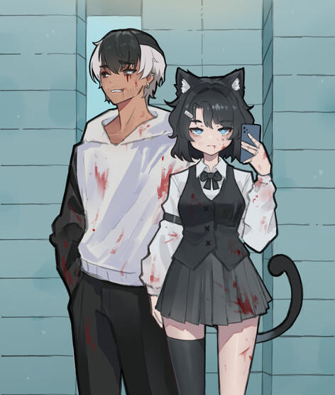 Zae and Pandamonium_VT by nashhan18 (discord)